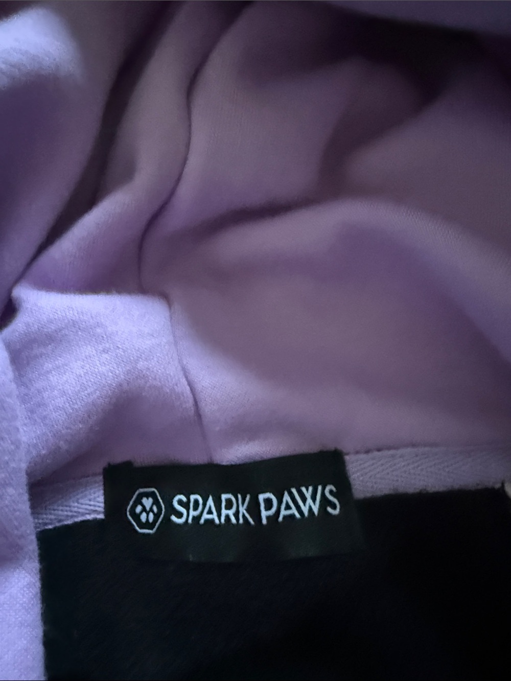 Colorblock Hoodie - Lavender, Mint & Peach Accents - Picture 2 of 7